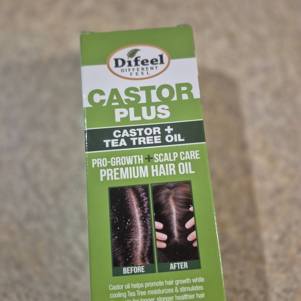 New Castor Plus Tea Tree Oil Scalp Care Pro Growth Premium Hair Oil.